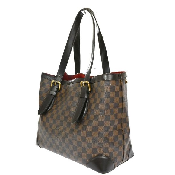 LOUIS VUITLOUIS VUITTON Hampstead MM Shoulder Bag Damer Leather - Picture 4 of 15